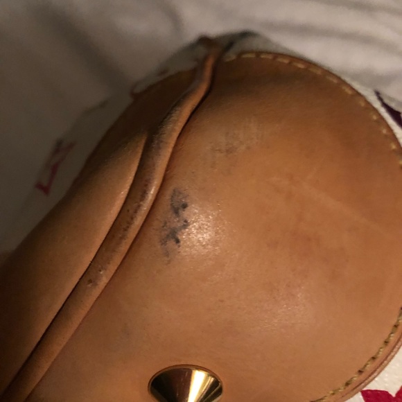 🔴SOLD🔴Louis Vuitton MM Multicolor White Courtney - Picture 6 of 8